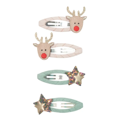 Zestaw spinek REINDEER CLIPS