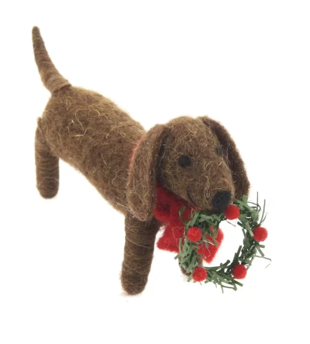 Dekoracja choinkowa CHRISTMAS DOG