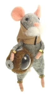 Dekoracja choinkowa AVIATOR MOUSE 2