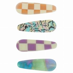 Zestaw emaliowanych spinek JAZZY ACETATE