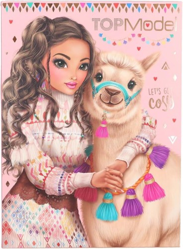 Zestaw papeterii w teczce z naklejkami COSY