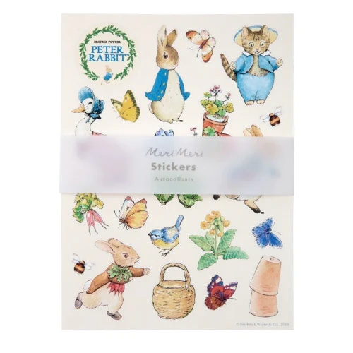 Zestaw naklejek 200 szt PETER RABBIT &amp; FRIENDS