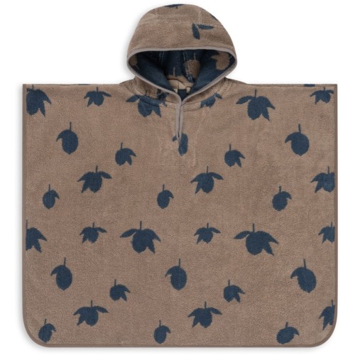 Ręcznik ponczo kąpielowe LEMON TERRY 2-8 LAT Konges Slojd