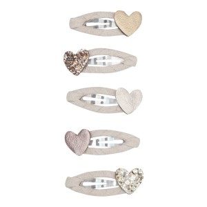 Zestaw spinek TEENY HEARTS CLIPS Mimi & Lula