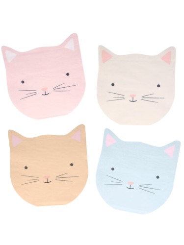 Zestaw serwetek CUTE KITTENS Meri Meri