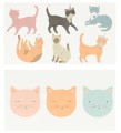 Zestaw tatuaży CUTE KITTENS Meri Meri