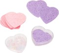 Oczyszczające gąbeczki do twarzy HEART BEAUTY