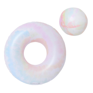 Zestaw plażowy koło i piłka TIE DYE SUNNYLIFE