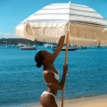Parasol plażowy COASTAL BLUE SUNNYLIFE