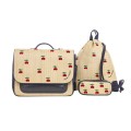 Tornister szkolny RAFFIA CHERRY JEUNE PREMIER