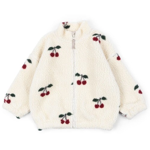 Kurtka misiowa JODY TEDDY CHERRY 2-10 Y Konges Slojd