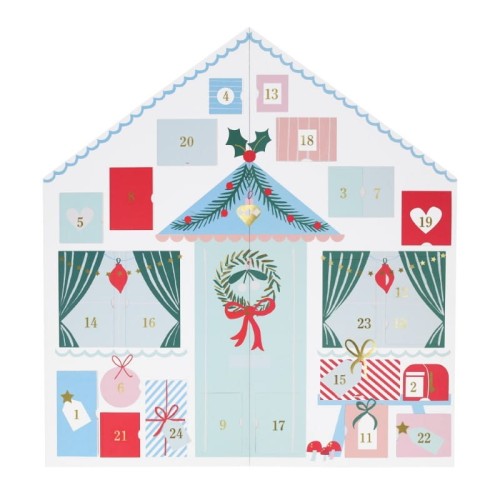 Kalendarz adwentowy DOMEK ŚWIĘTEGO MIKOŁAJA Meri Meri