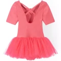 Elastyczna sukienka z body i tiulową spódnicą BALLERINA 2-10 Y Konges Slojd KS101886
