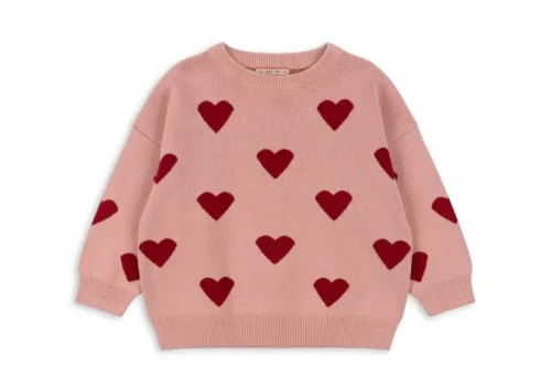 Sweter MELLOW ROSE 2-10 Y Konges Slojd