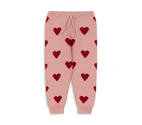 Spodnie dzianinowe MELLOW ROSE 2-10 Y Konges Slojd