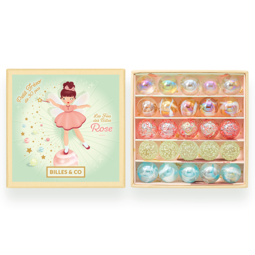 Szklane kulki MINI BOX ŚWIAT WRÓŻEK BILLIES &amp; CO