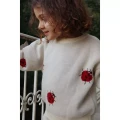 Sweter dzianinowy LADYBUG Konges Slojd