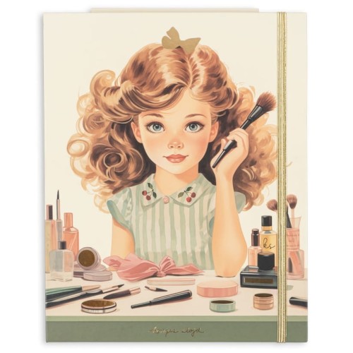 Książka do makijażu z akcesoriami GLAM GUIDE BOOK Konges Slojd