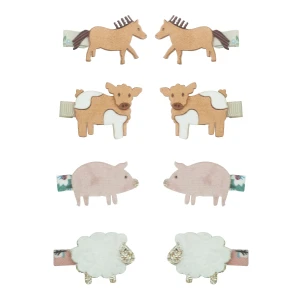 Zestaw spinek FARM ANMAL CLIPS Mimi & Lula