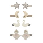 Zestaw spinek SWANLAKE MINI CLIPS Mimi & Lula  