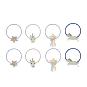 Zestaw elastycznych gumek UNICORN PONIES Mimi & Lula