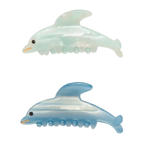 Zestaw 2 klamr do włosów DOLPHIN CLAW Mimi &amp; Lula
