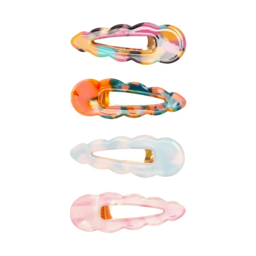 Zestaw spinek SCALLOPED BRIGHT Mimi &amp; Lula
