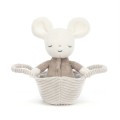Przytulanka myszka w koszyczku Jellycat