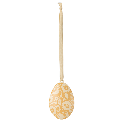 Metalowa zawieszka EGG YELLOW Maileg