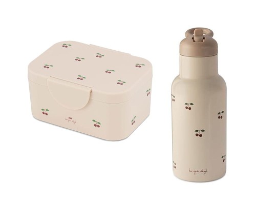 Zestaw śniadaniowy CHERRY BLUSH Konges Slojd