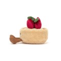 Przytulanka wesoła tarta truskawkowa Jellycat