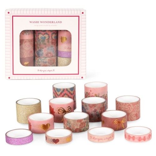 Zestaw taśm WASHI WONDERLAND Konges Slojd
