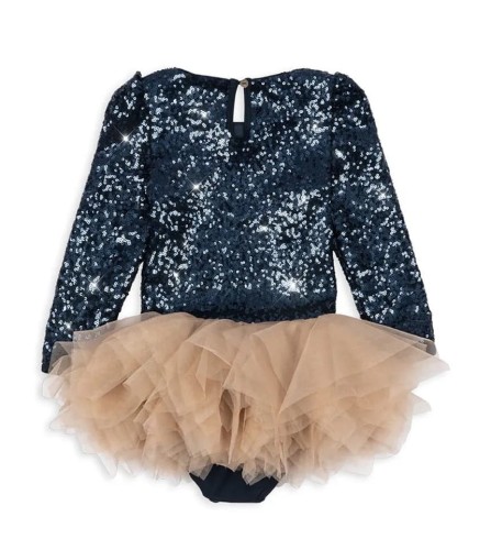 Sukienka BALLERINA DARK NAVY 4-10 Y Konges Slojd