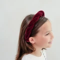 Opaska do włosów OVERSIZED TWISTED VELVET Mimi &amp; Lula