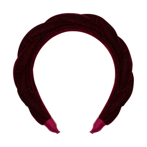 Opaska do włosów OVERSIZED TWISTED VELVET Mimi &amp; Lula