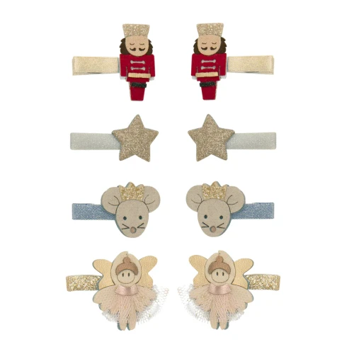 Zestaw spinek NUTCRACKER MINI CLIPS Mimi &amp; Lula