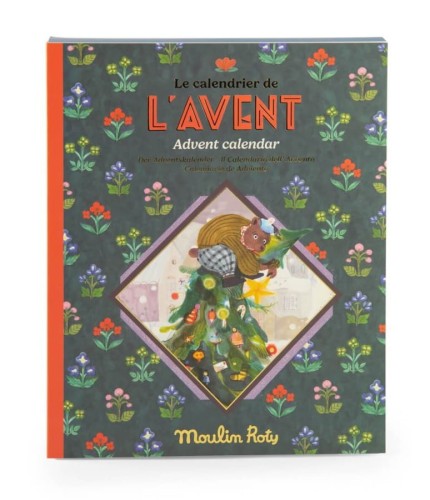 Kalendarz adwentowy z projektorem LES MINOUCHKAS Moulin Roty