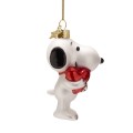 Dekoracja choinkowa SNOOPY HEART Vondels