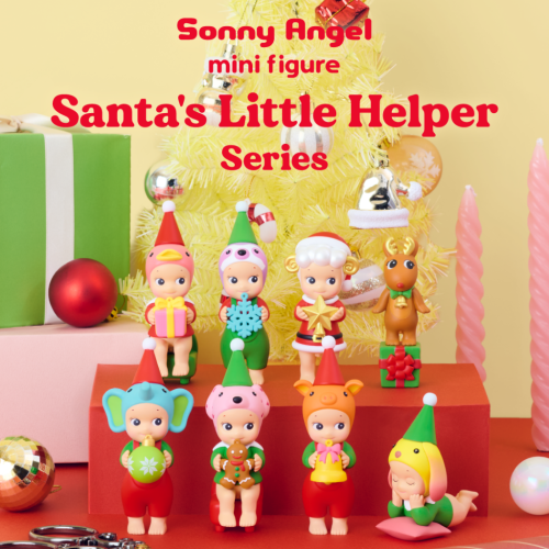 Oryginalne SONNY ANGEL SANTA'S LITTLE HELPER Laleczka świąteczna