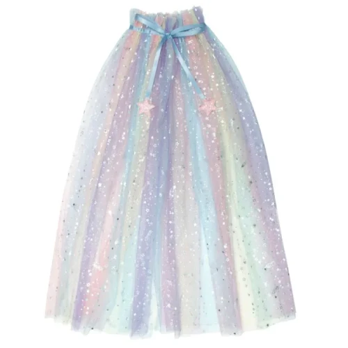 Tiulowa peleryna RAINBOW OMBRE Mimi &amp; Lula