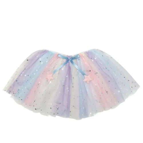 Połyskujące tiulowe tutu OMBRE RAINBOW 2-8 lat Mimi &amp; Lula