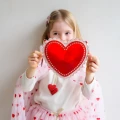 183003-14 Torebka SCALLOPED HEART Mimi &amp; Lula