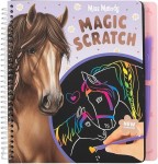 Wydrapywanka z 20 szablonami MAGIC SCRATCH HORSE