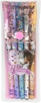 Zestaw długopisów brokatowych PASTEL GEL MISS MELODY 