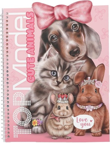 Zestaw z naklejkami CUTE ANIMALS