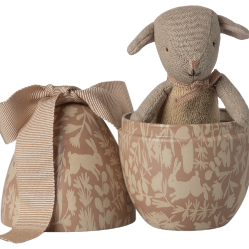 Metalowa puszka z barankiem 12 cm POWDER Maileg