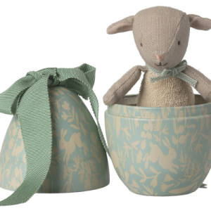 Metalowa puszka z barankiem 12 cm MINT Maileg    