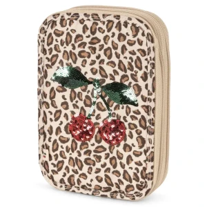 Dwukomorowy piórnik z wyposażeniem LEO Konges Slojd  