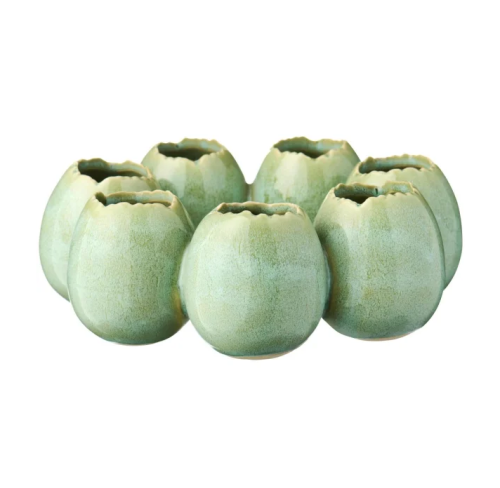 Ceramiczny wazon - wieniec z jajeczek PEA Ib Laursen