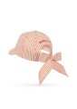 Czapka z daszkiem ELLIE BOW AMOUR STRIPE 2-8 lat Konges Sloj